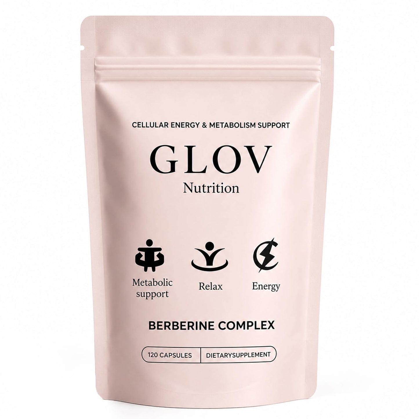 Glov Organic Berberine Complex Capsules 120
