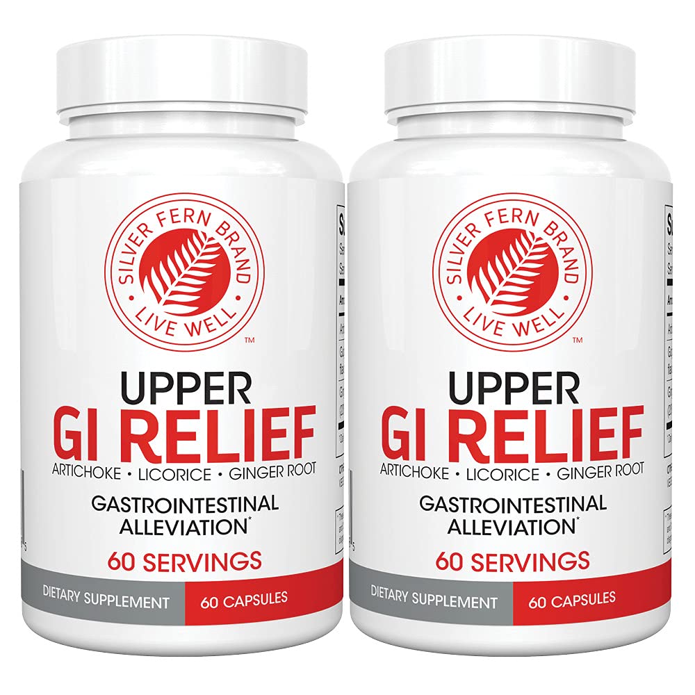 Silver Fern GI Relief Capsules, 120 Capsules, 2 Bottles