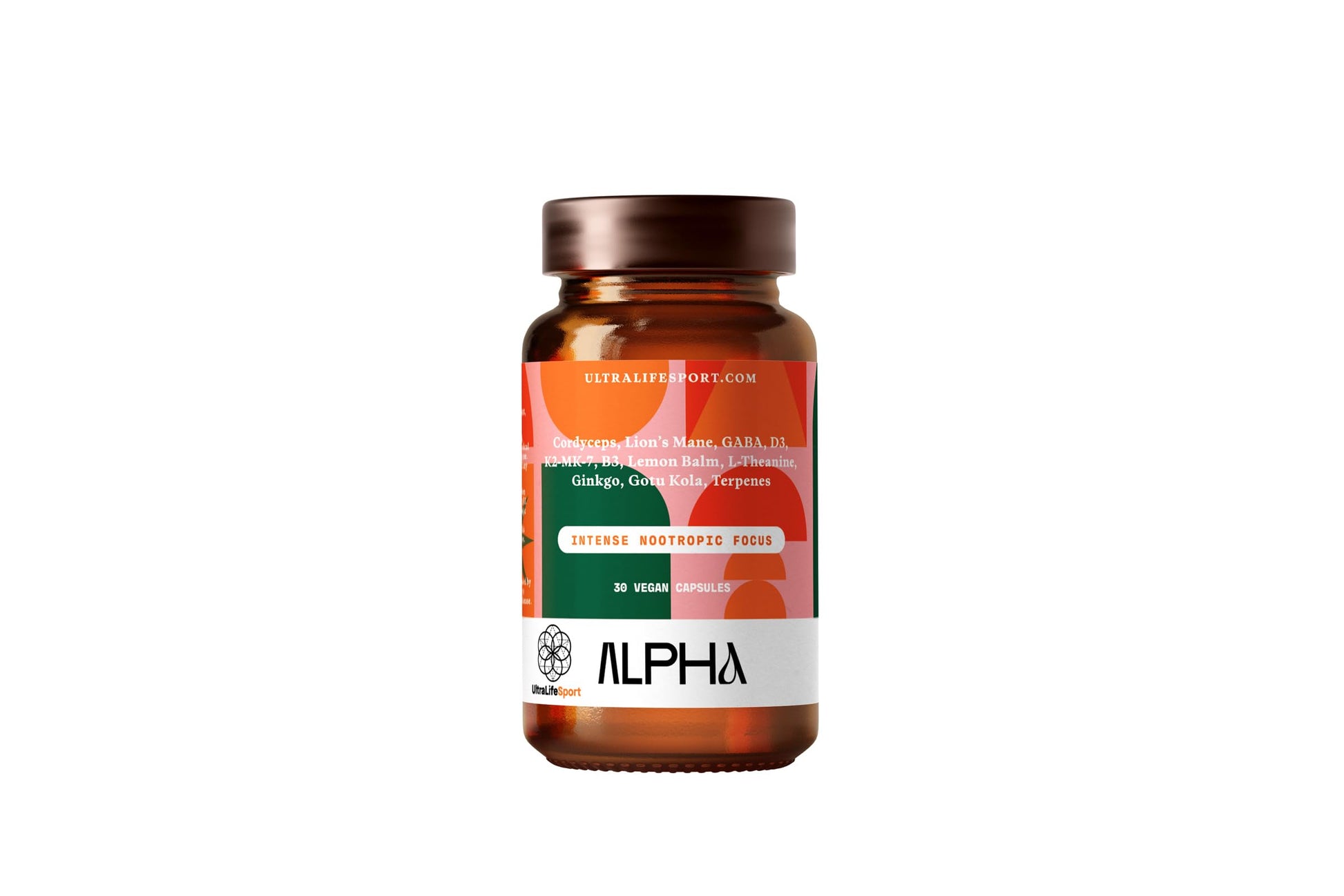Ultra Life Sport Alpha Nootropic Capsules, 1 Count