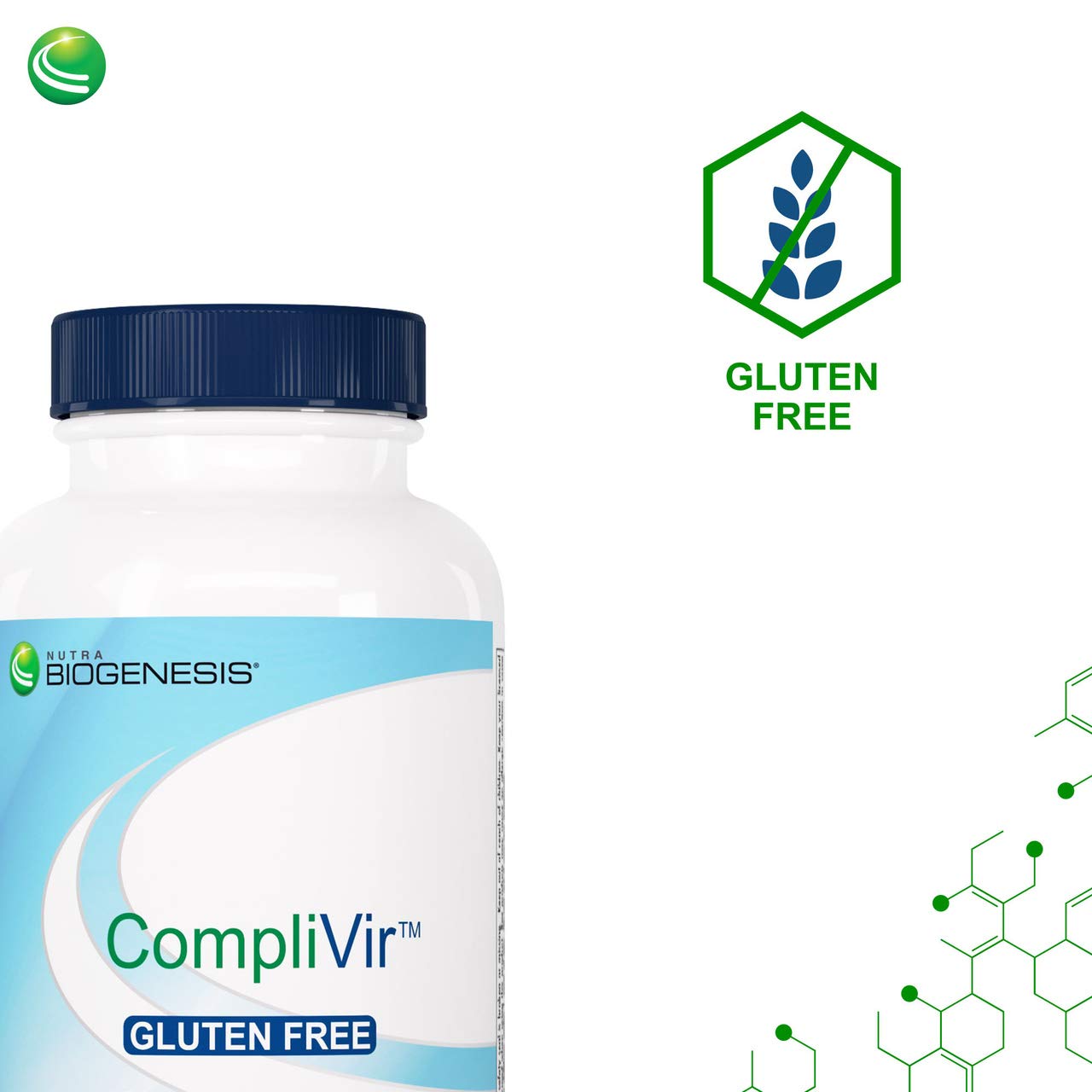 Nutra BioGenesis CompliVir Immune Support for Adults, 60 Tablets