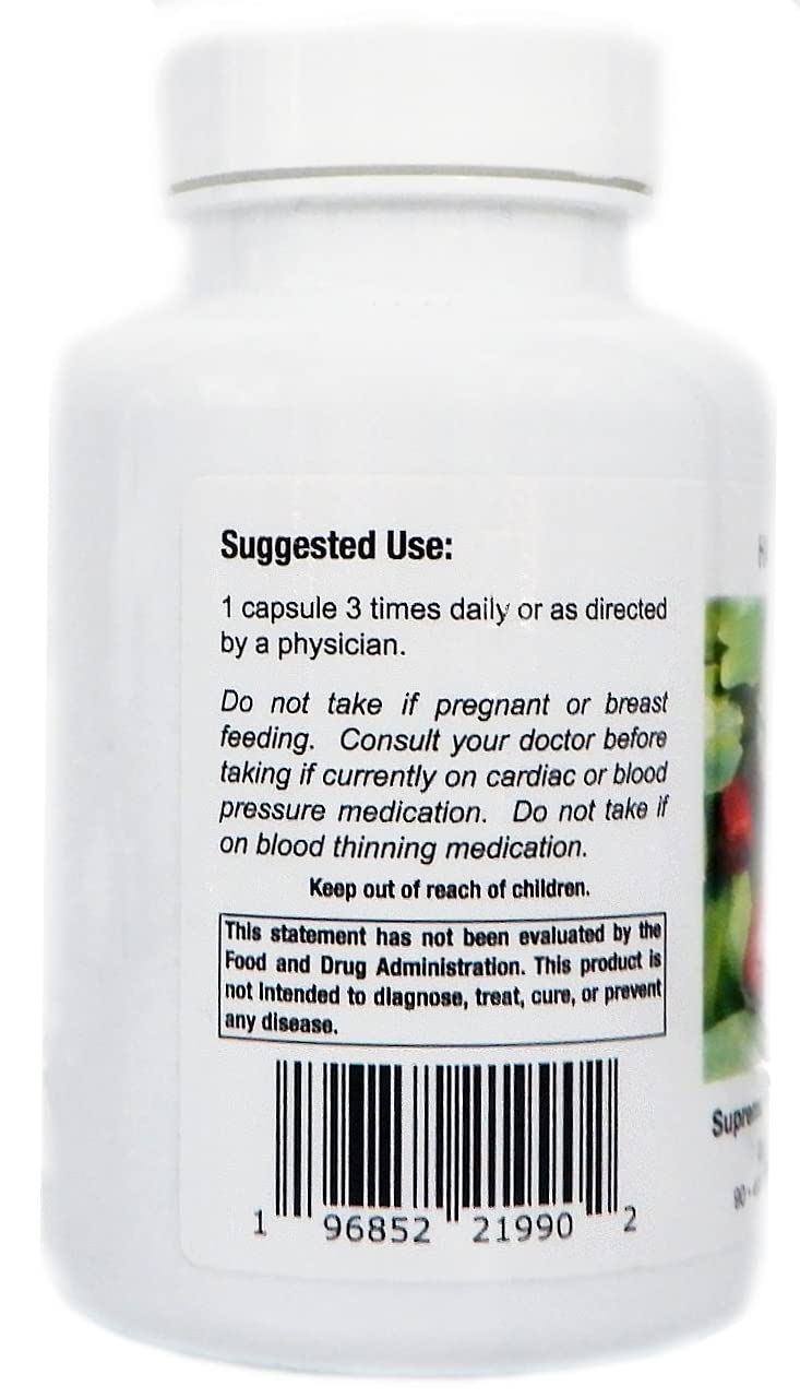 Supreme Nutrition Products Hawthorn Berry Capsules, 90 Count