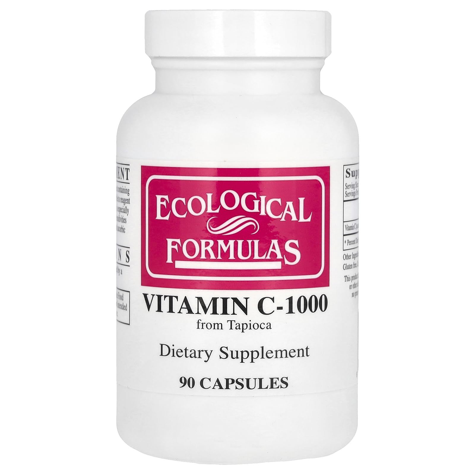 Cardiovascular Research Vitamin C-1000 from Tapioca 90 Capsules