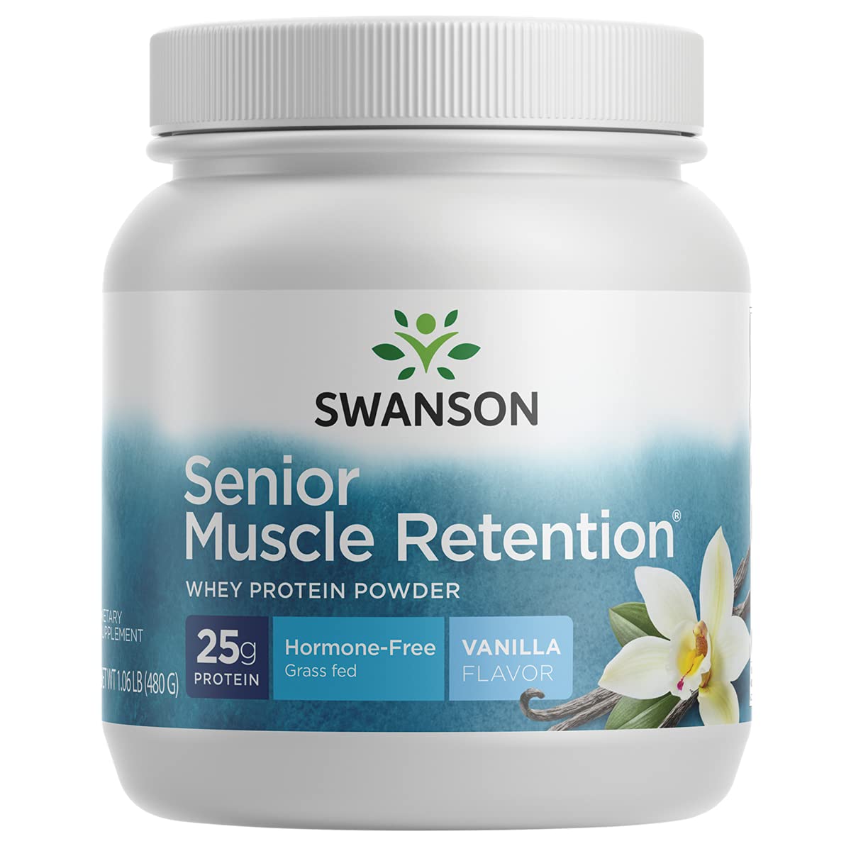 Swanson ULT Senior Muscle Whey Protein Powder 1.06 lb