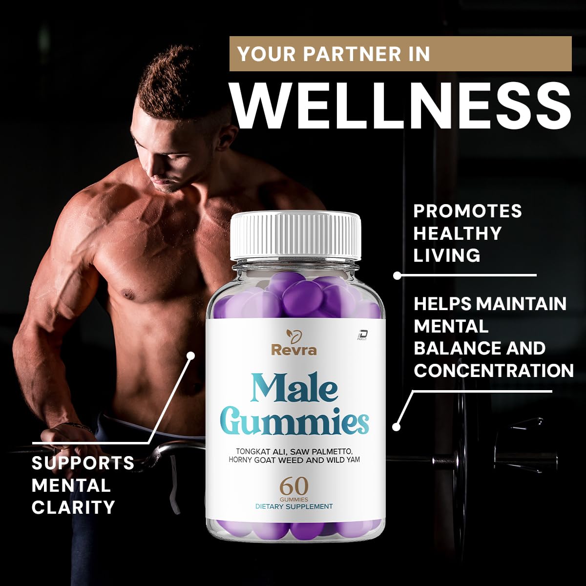 Indelo Revra Multivitamin Gummies 60 Gummies