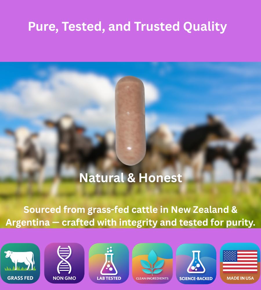 PrimoNourish Grass-Fed Beef Liver Extract Capsules 120