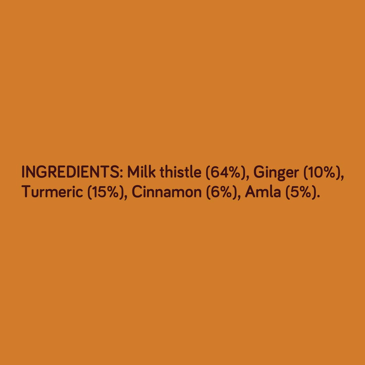 KILLI Milk Thistle Ginger Turmeric Cinnamon Amla Powder, 1 Count