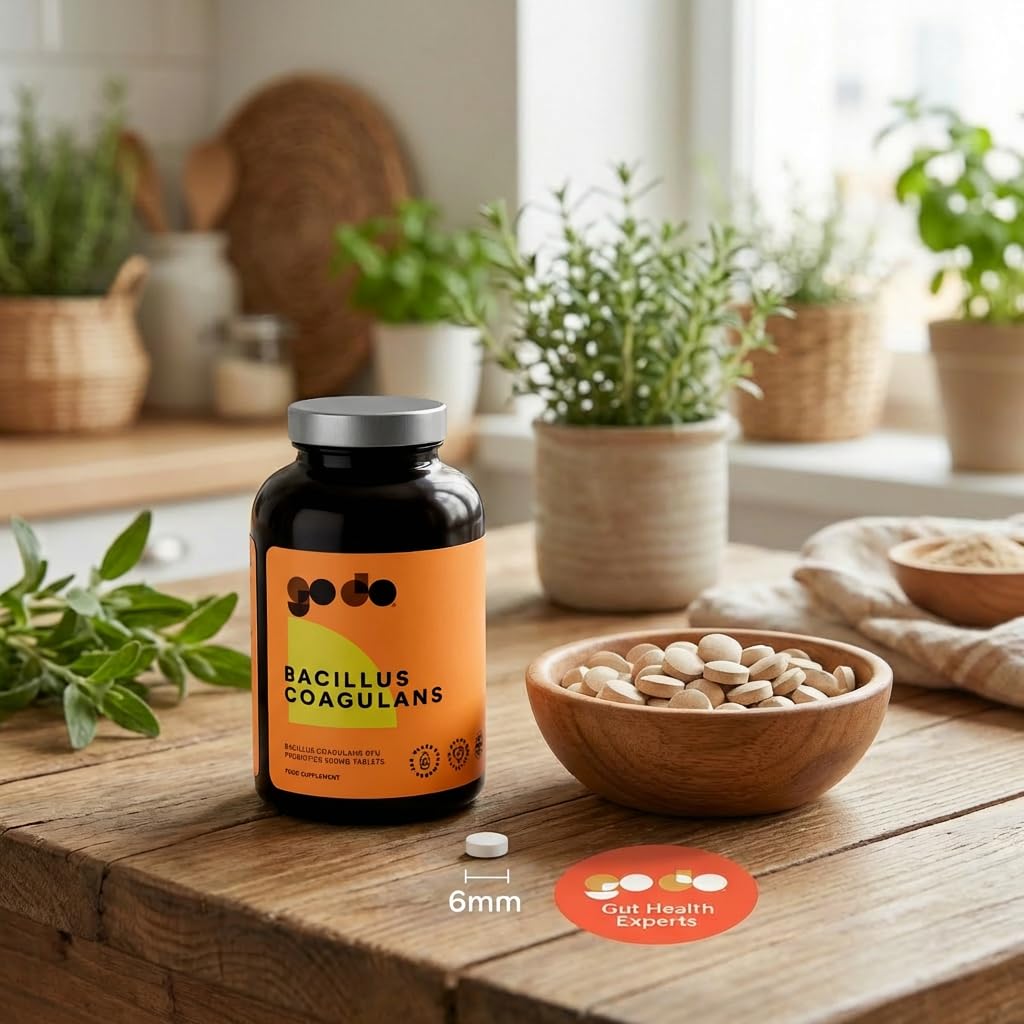 Fitness Health Bacillus Coagulans 500 Million CFU Live Probiotics, 120 Tablets