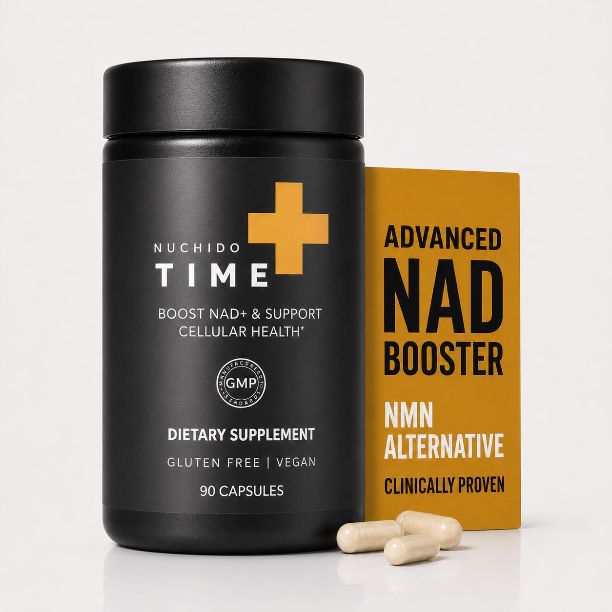 Nuchido Time+ Advanced NAD+ Supplement Capsule 1