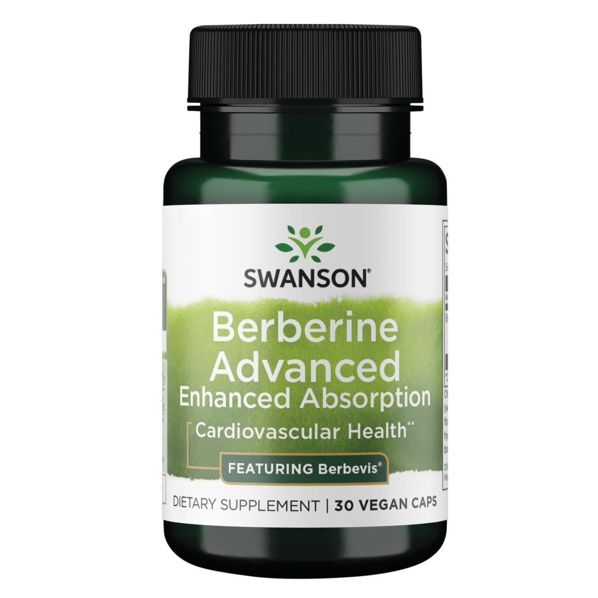 Swanson Berberine Advanced Enhanced Absorption Supplement Capsules 30