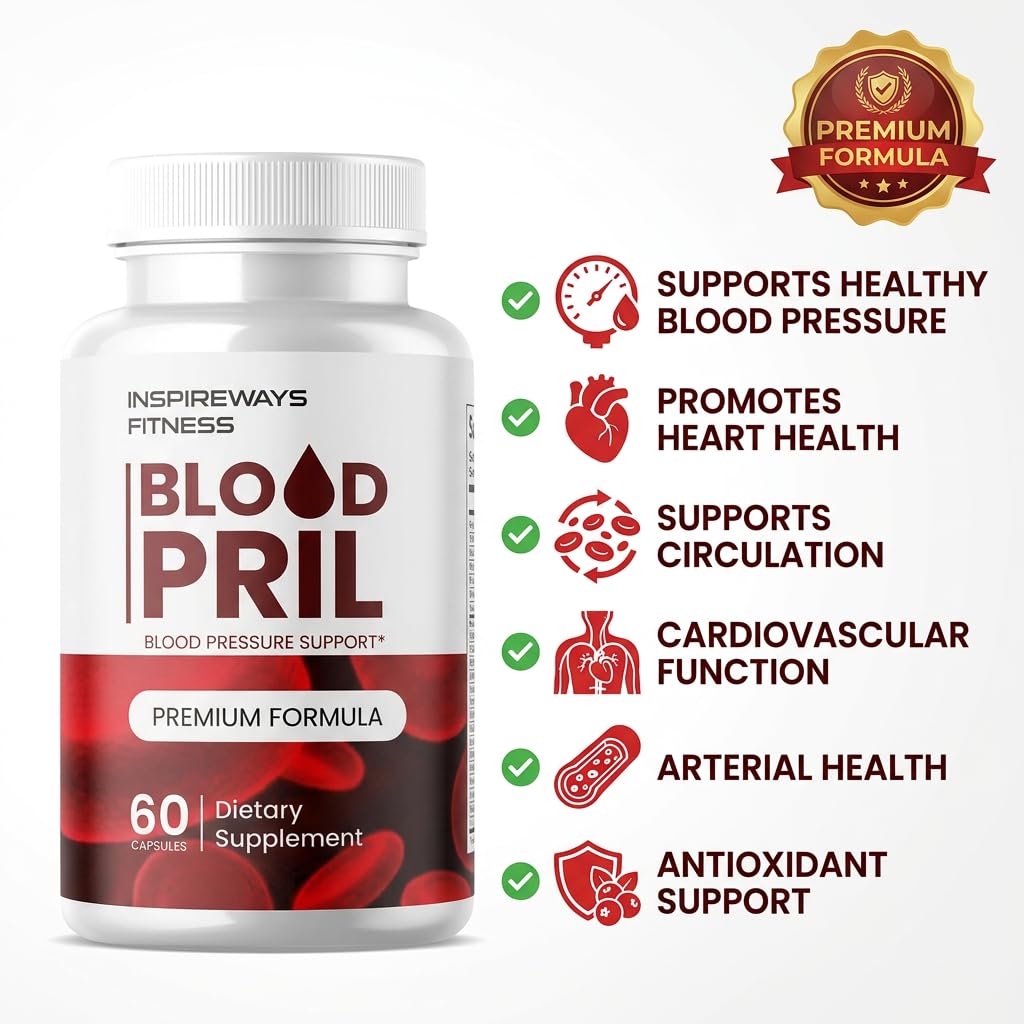 Fitness InspireWays Blood Pril Capsules 60 Capsules