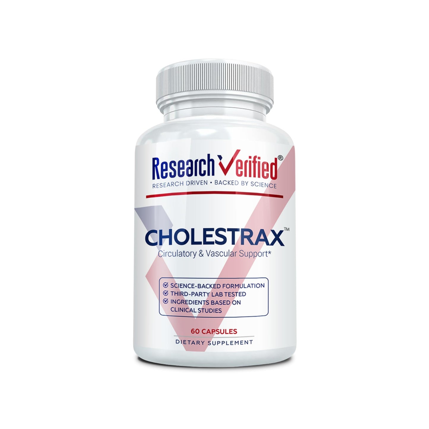 Research Verified Cholestrax Capsules 60 Count