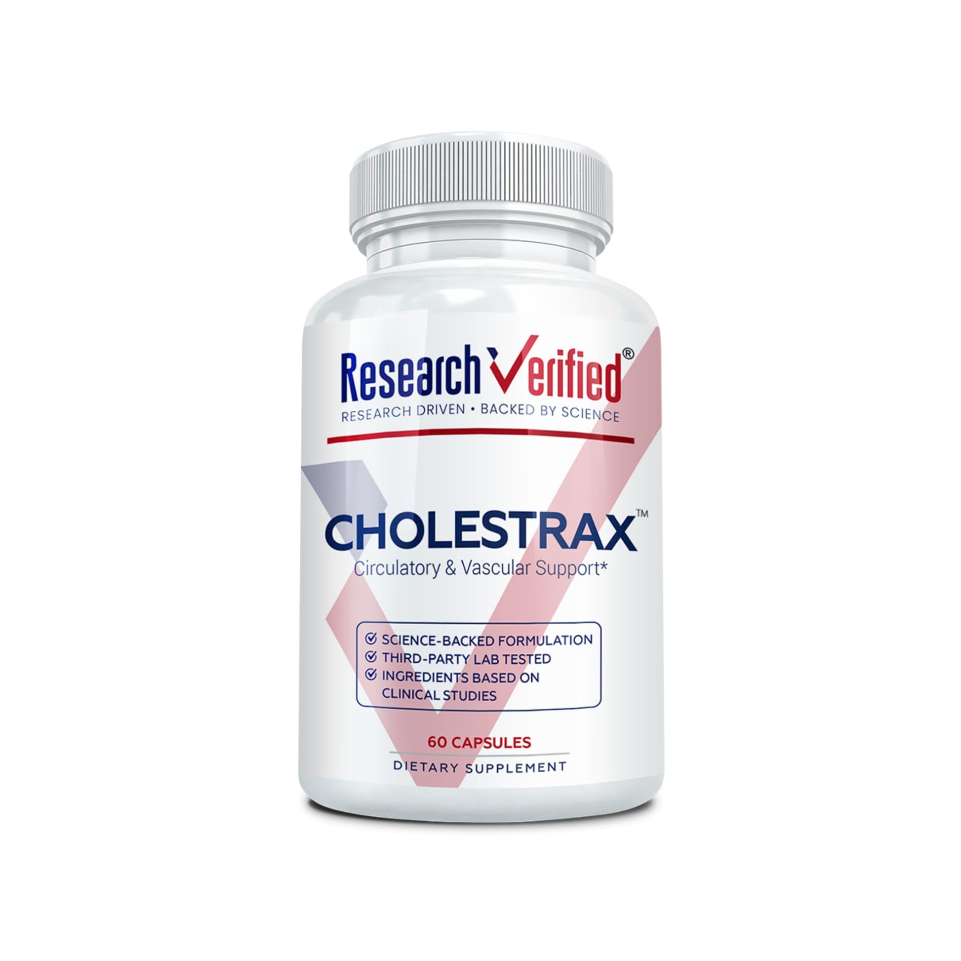 Research Verified Cholestrax Capsules 60 Count