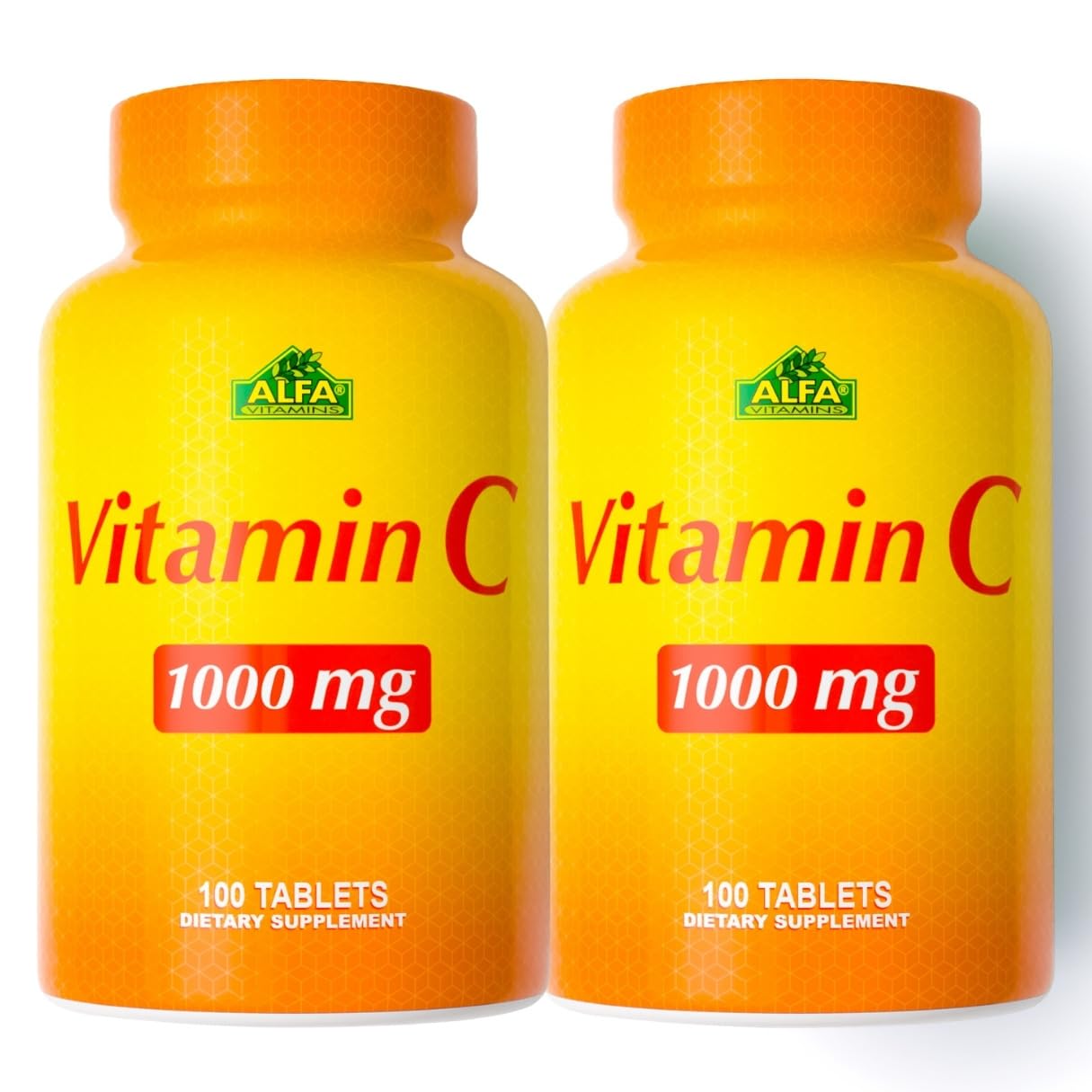 ALFA VITAMINS Vitamin C Supplement 1000mg 200 Tablets