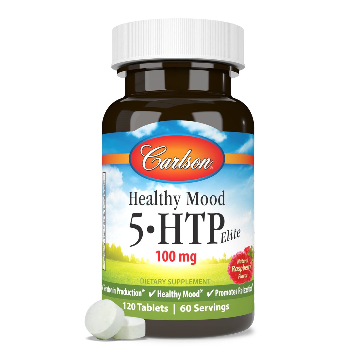 Carlson Healthy Mood 5-HTP Elite 100 mg 120 Tablets