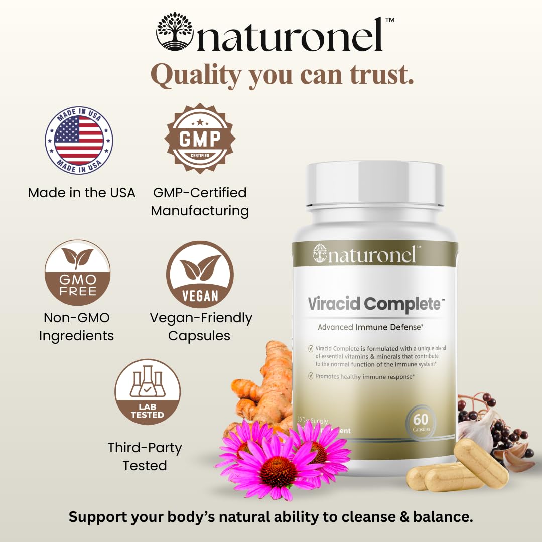 Naturonel Viracid Complete Capsules 60