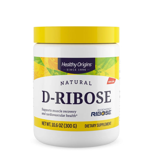 Healthy Origins D-Ribose Powder 5,000 mg per Serving, 10.6 oz