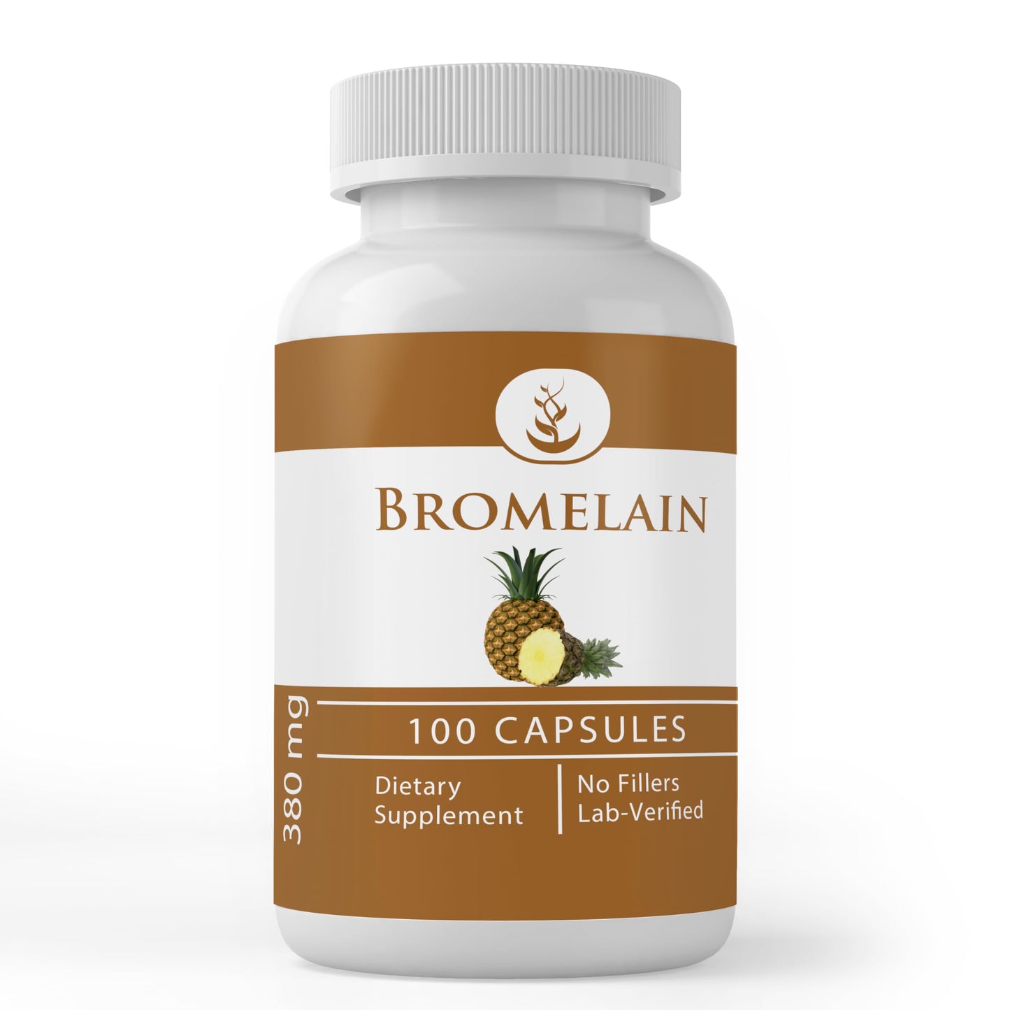 Pure Original Ingredients Bromelain 100 Capsules