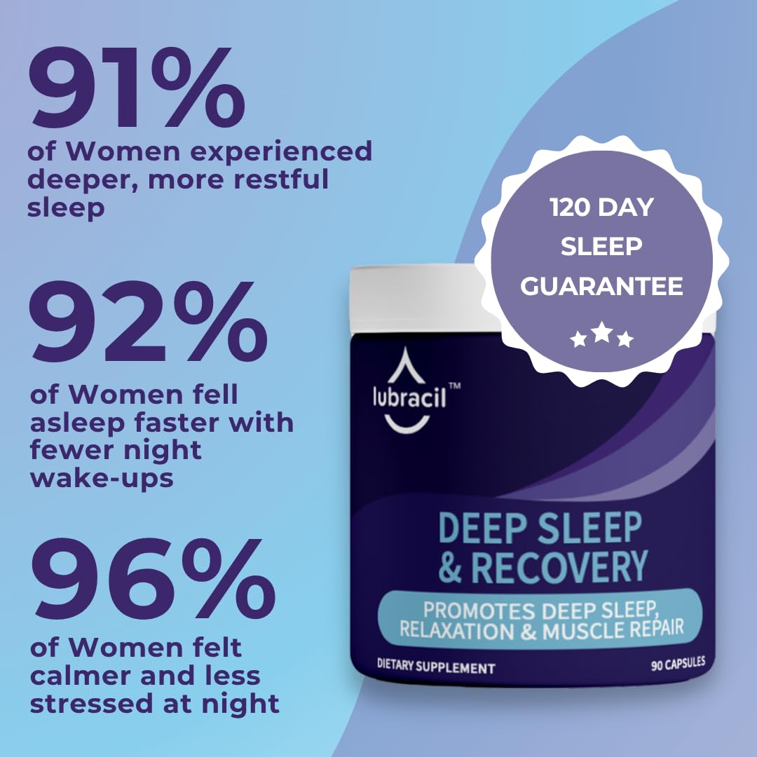 Lubracil Bedtime Wellness Capsule, 90 Count