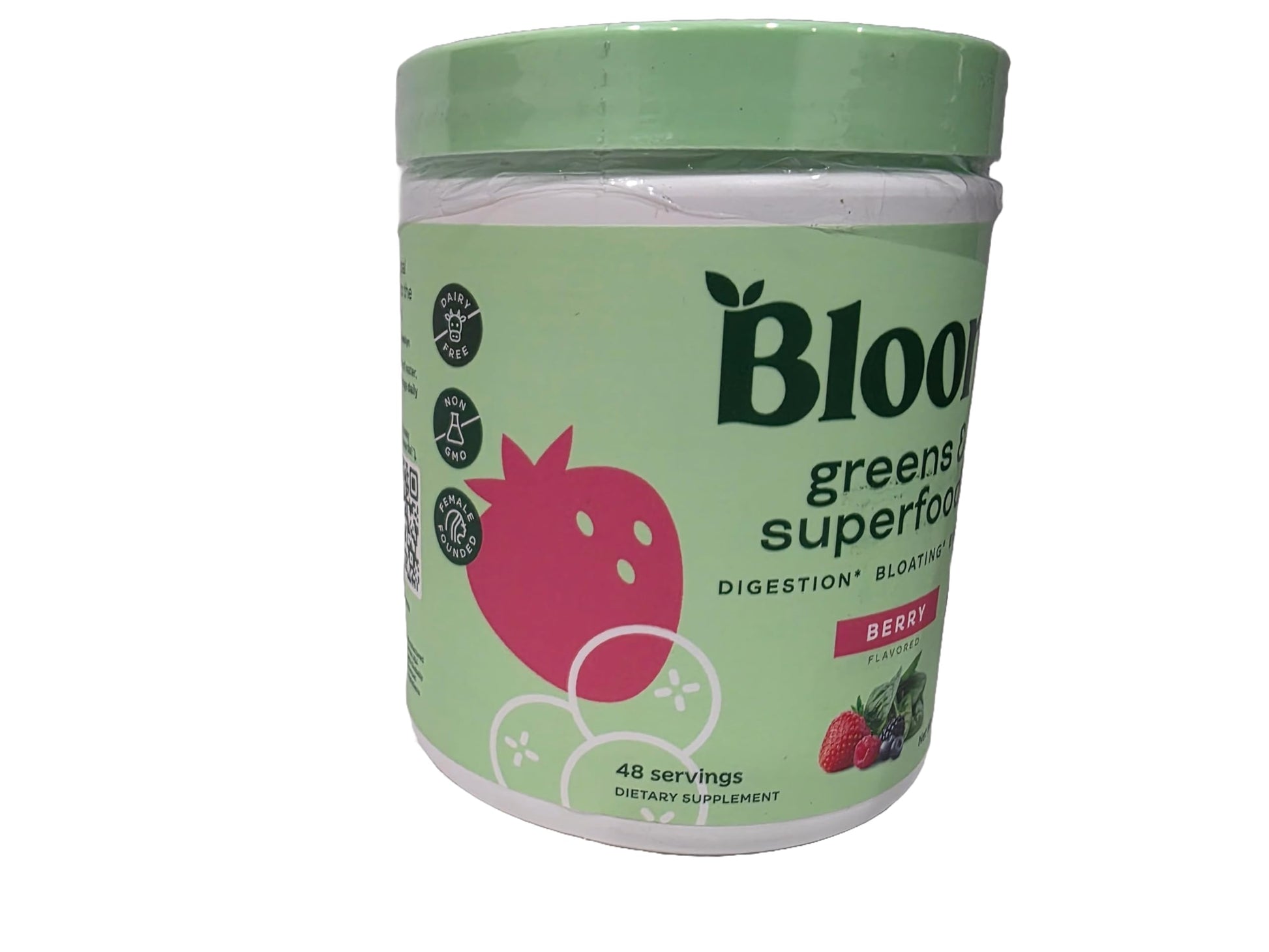 Generic Blooms Super Greens & Superfoods Powder Berry Flavor 9.26 Ounce