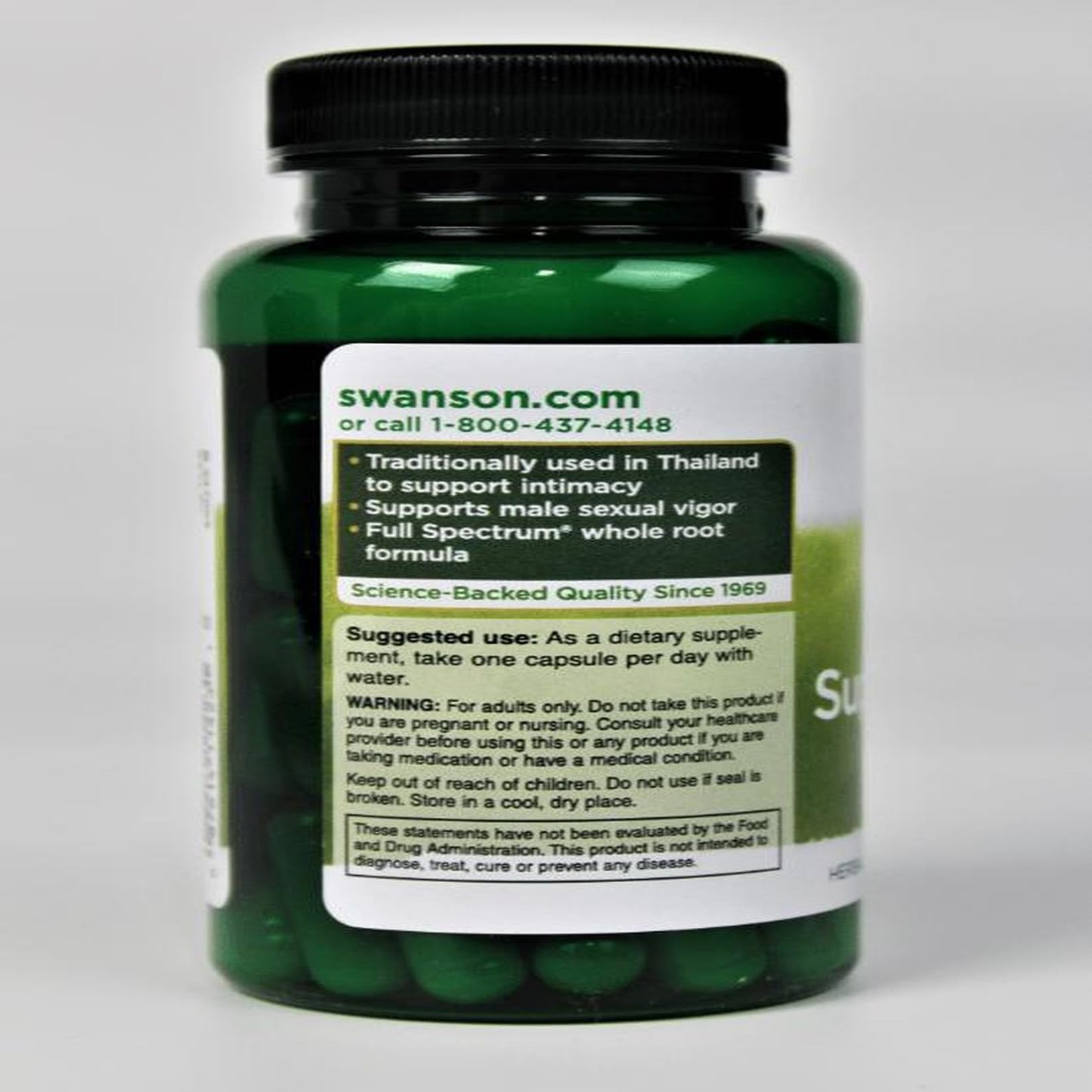 Swanson Butea Superba Root Full Spectrum Intimacy & Sexual Support Capsules 120
