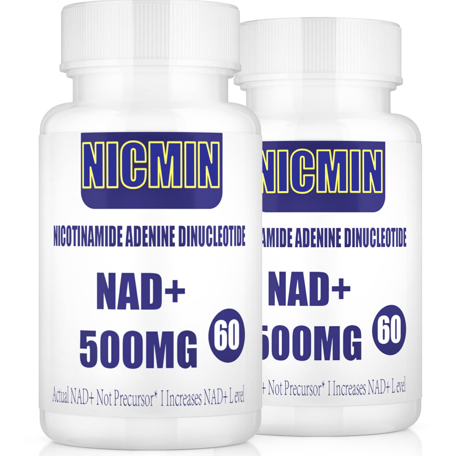 NICMIN 800MG Liposomal NAD+ with TMG 300MG 120 Capsules