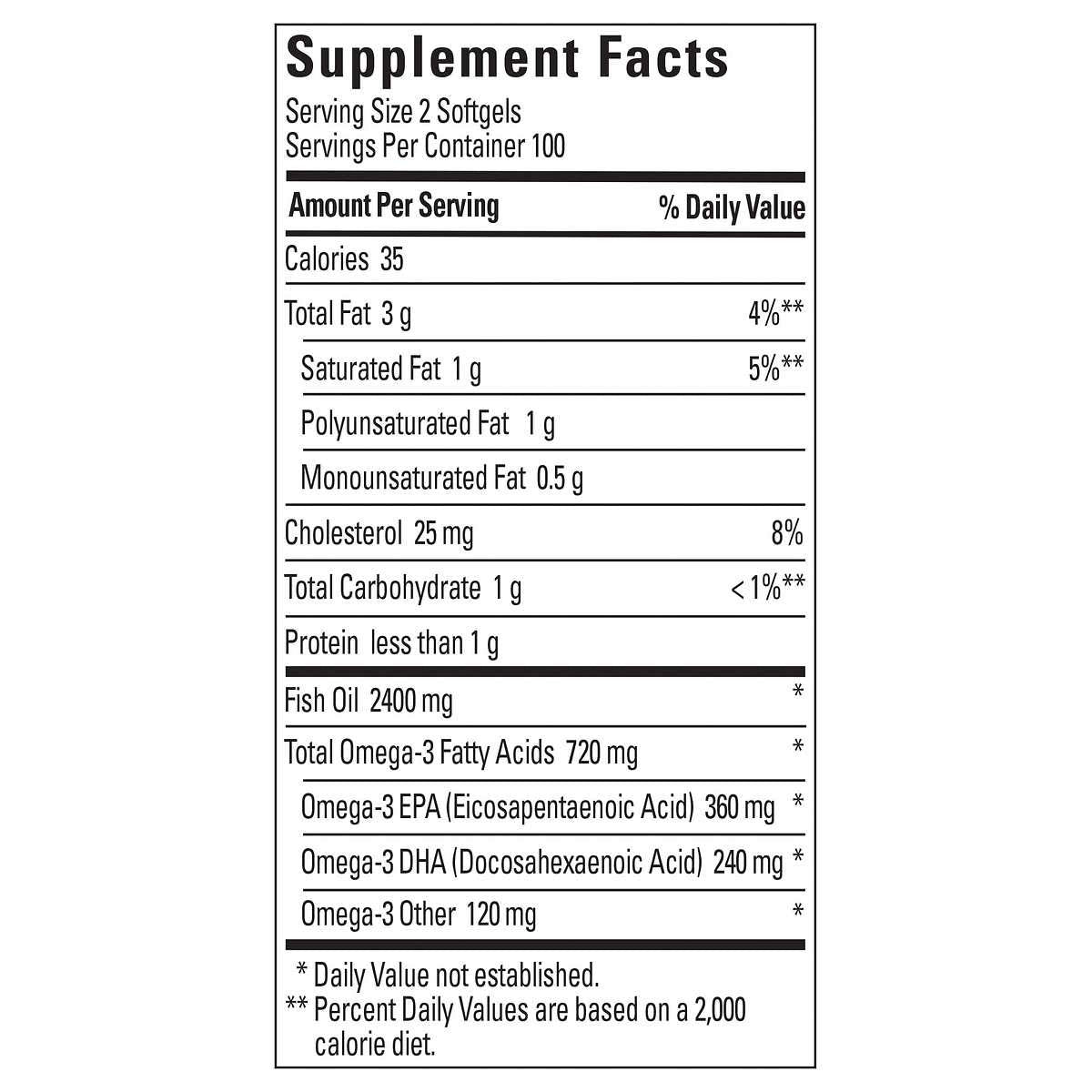 Nature Made Fish Oil 1200 mg Omega-3 Softgels, 400 Count