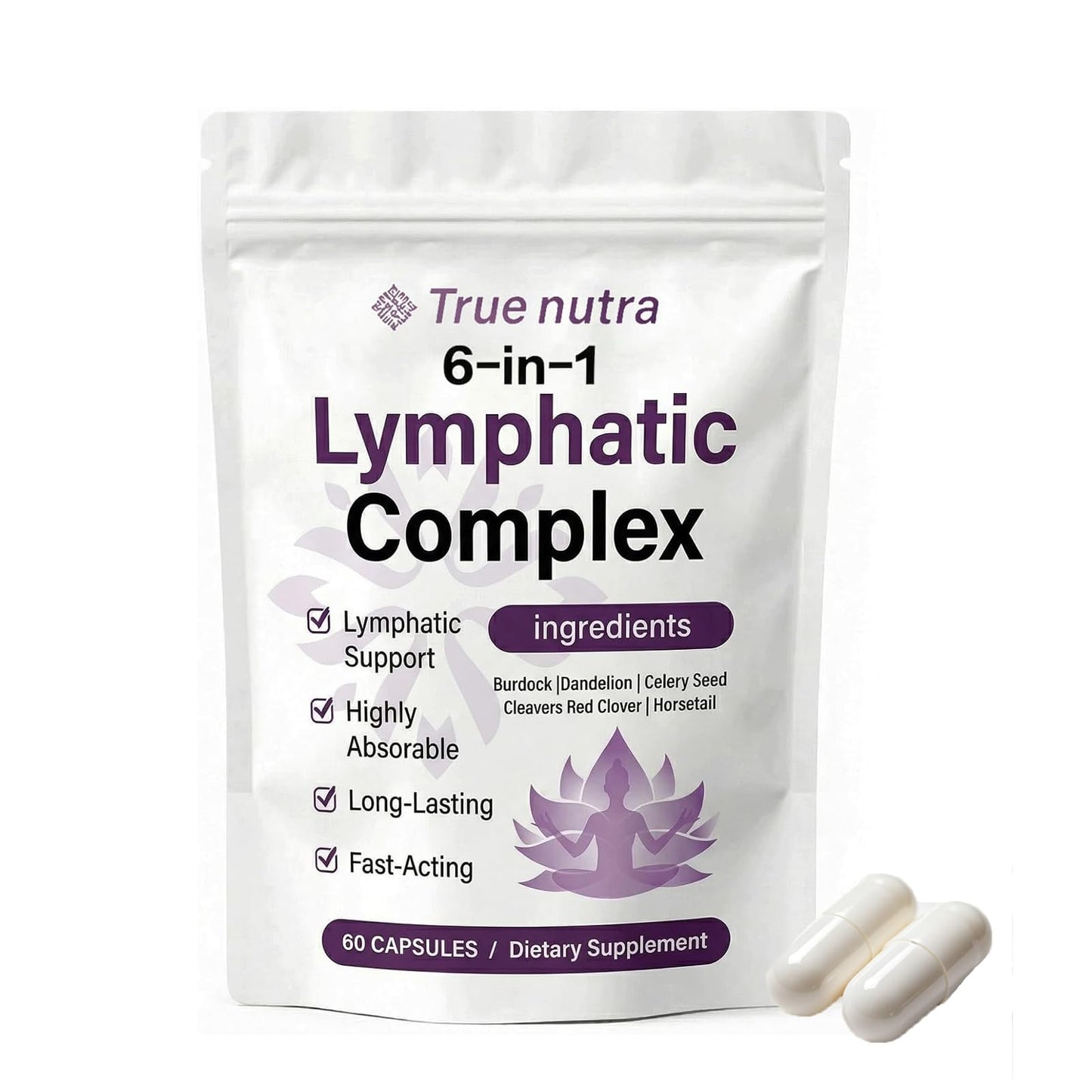 True Nutra Lymphatic Complex Softgel 1
