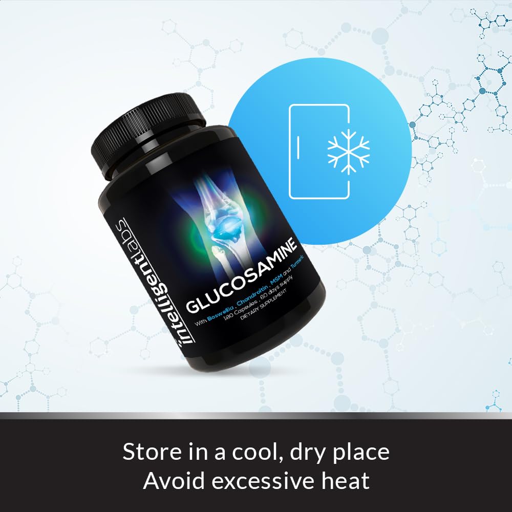 Intelligent Labs Glucosamine Chondroitin MSM Capsule 180 Count