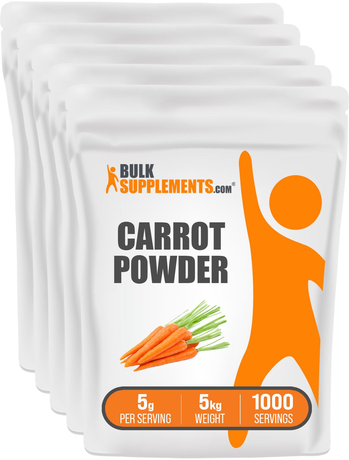 BulkSupplements Carrot Powder Powder, 11.01 lb