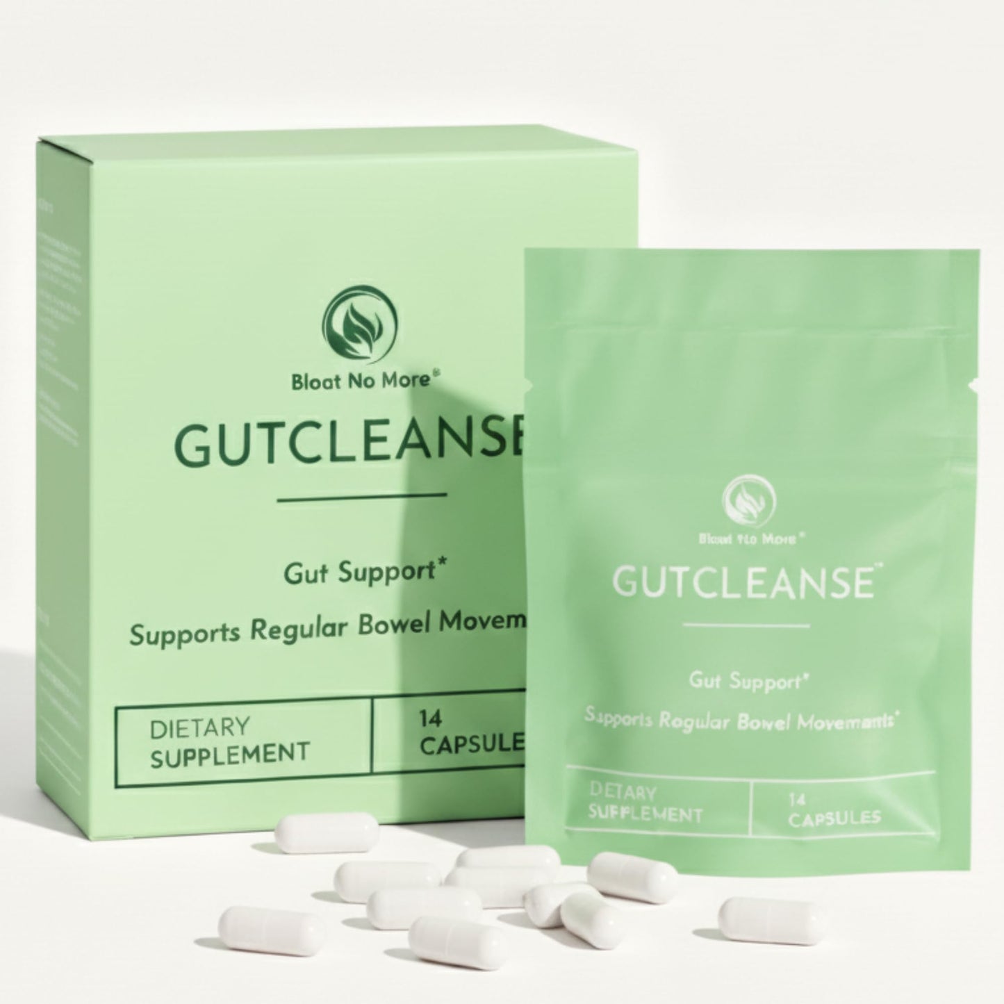 Bloat No More 7 Day Gut & Colon Cleanse Detox Capsules, Capsule, 14 Count