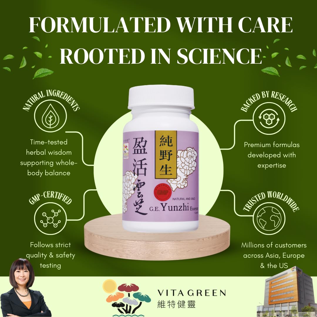 Vita Green Turkey Tail Mushroom 60 Capsules