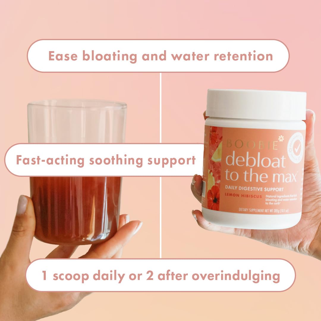 Boobie Brands Debloat to the Max for Pregnant and Postpartum Women Powder 12