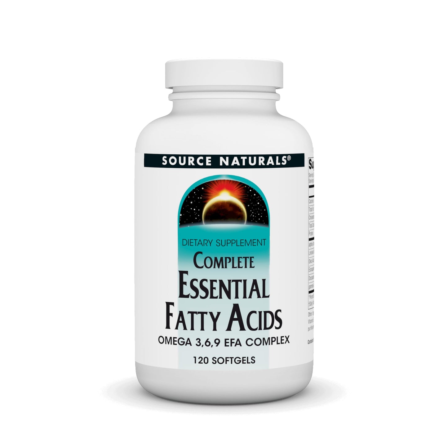 Source Naturals Complete Essential Fatty Acids, Omega 3,6,9 EFA Complex Softgels 120