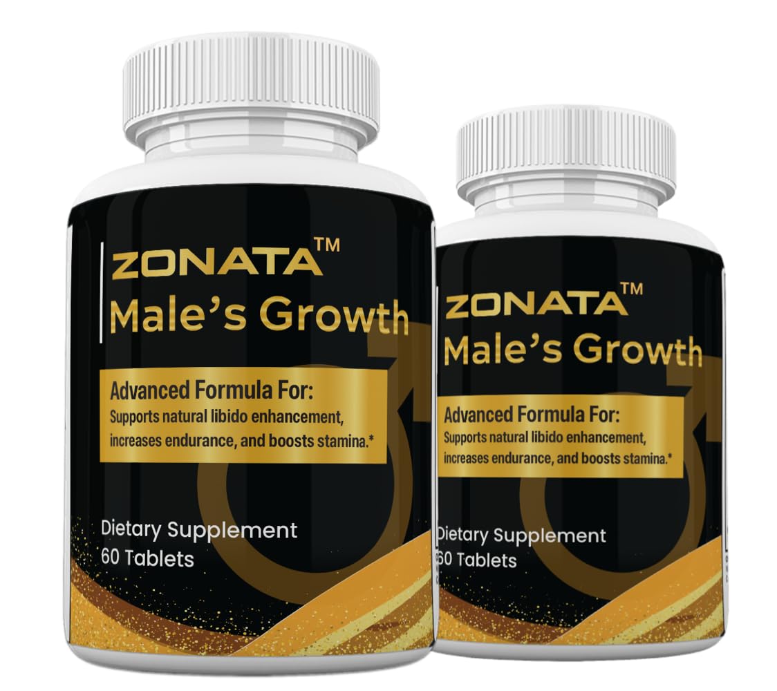 Zonata Men's Dietary Supplements Tablets, 120 Tablets