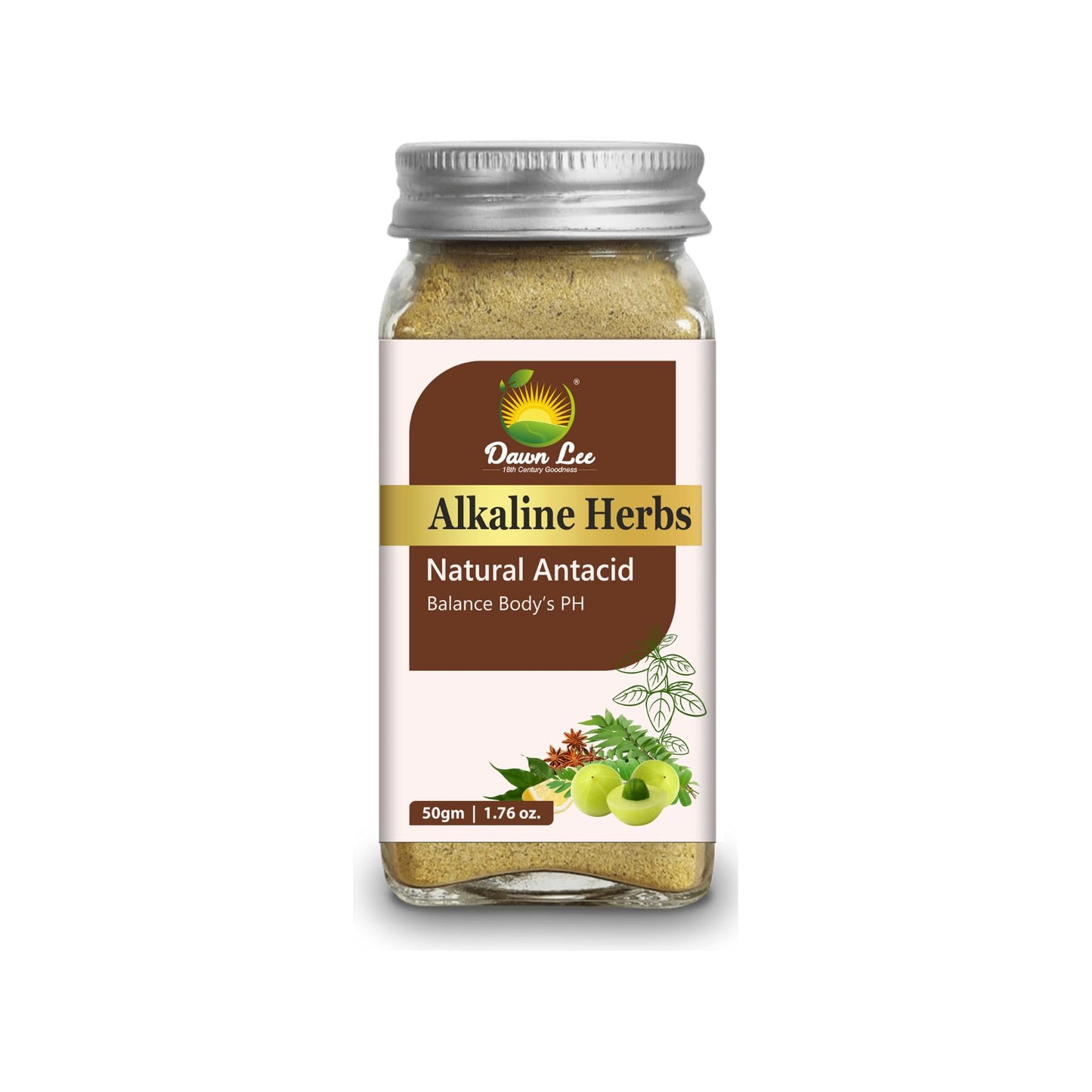 Dawn Lee (18th Century Goodness) Alkaline Herb Ayurvedic Detox Powder, 50 g