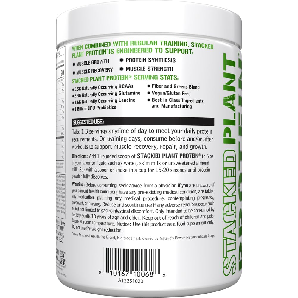 Evlution Stacked Plant Protein Powder Pack of 2
