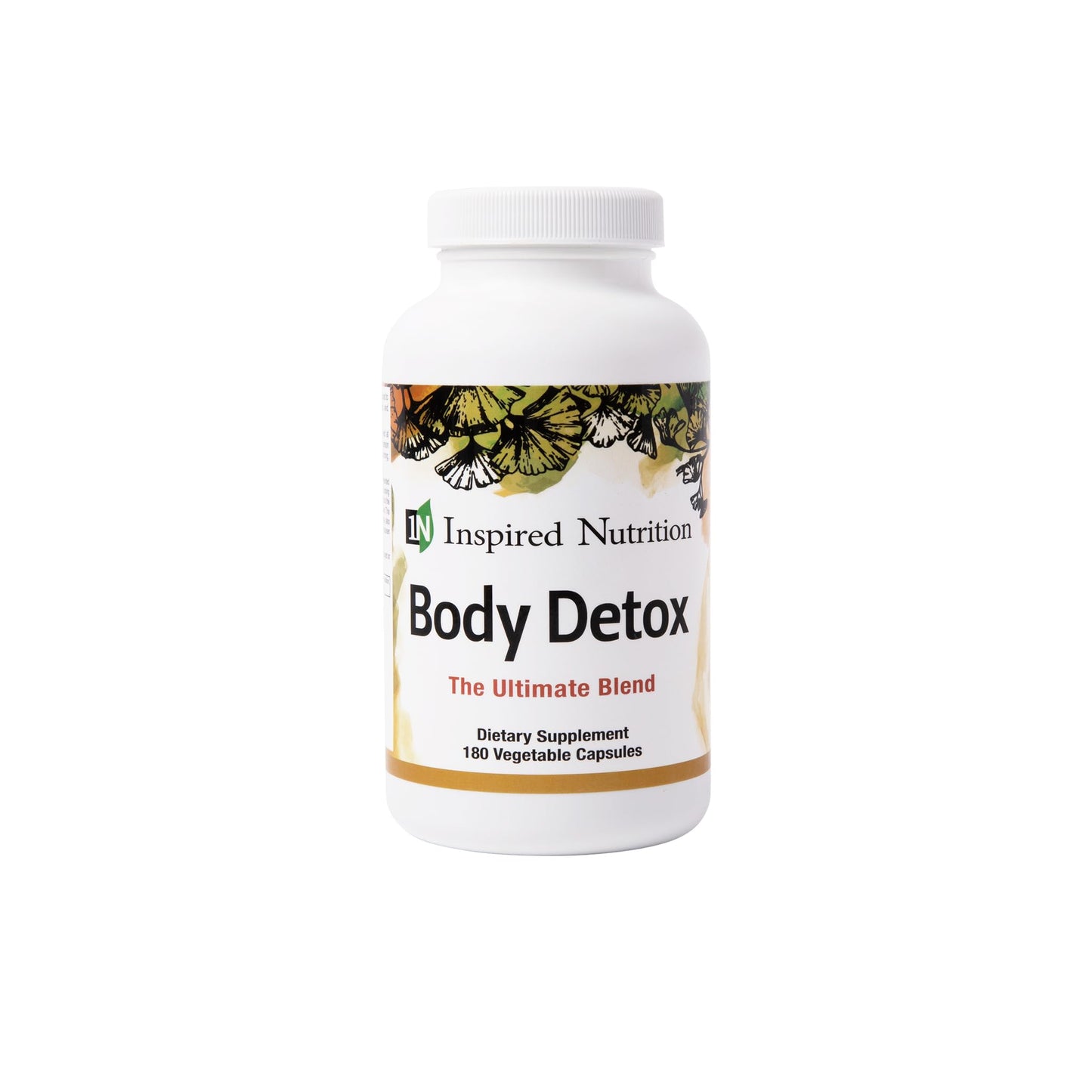 Inspired Nutrition Body Detox - Detox and Liver Support Capsules, 180 Capsules