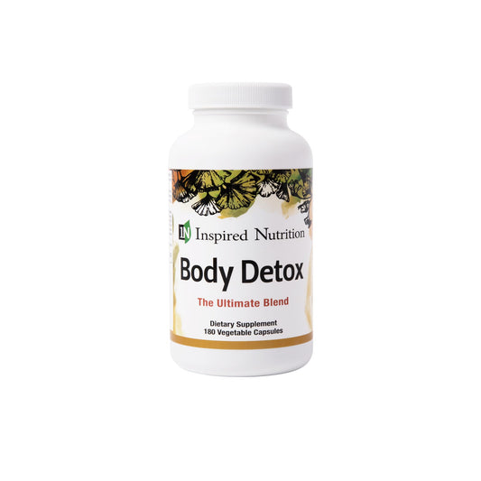 Inspired Nutrition Body Detox - Detox and Liver Support Capsules, 180 Capsules