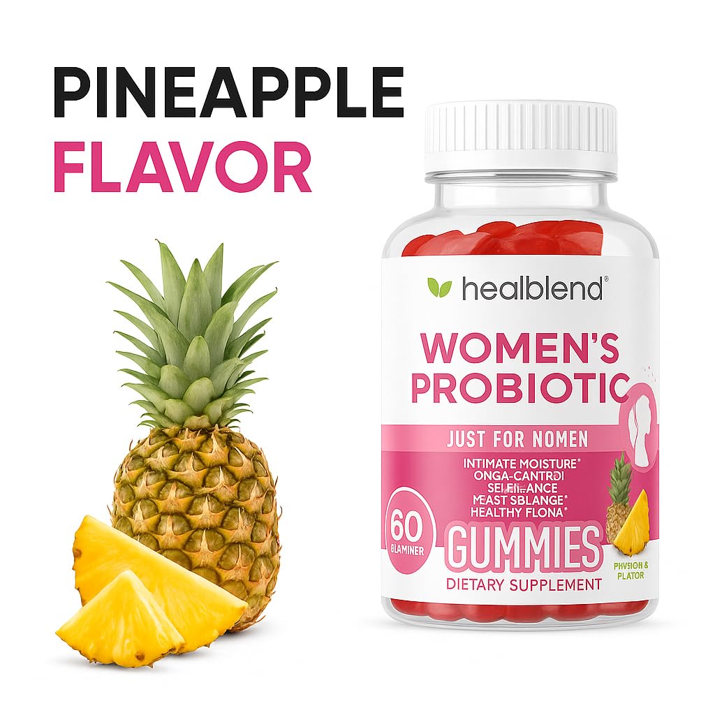 healblend Women's Probiotic Gummies 60 Count