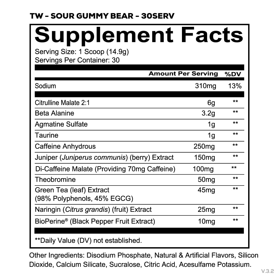 REDCON1 Total War Pre Workout Powder 15.77 Ounce