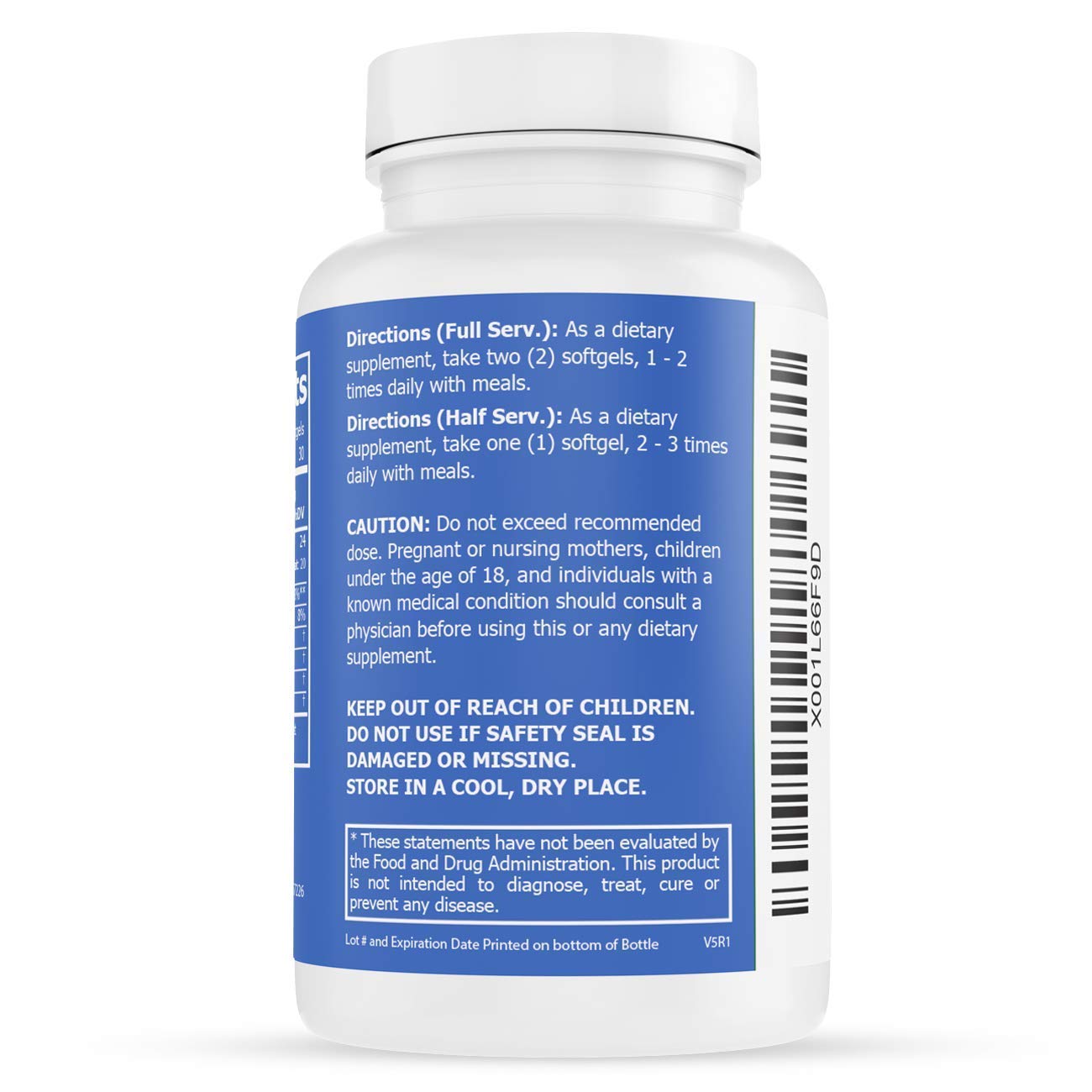 Whole Nature K2+D3 with Bioperine Plus Calcium Omega 3 Fish Oil Capsules, 120 Count