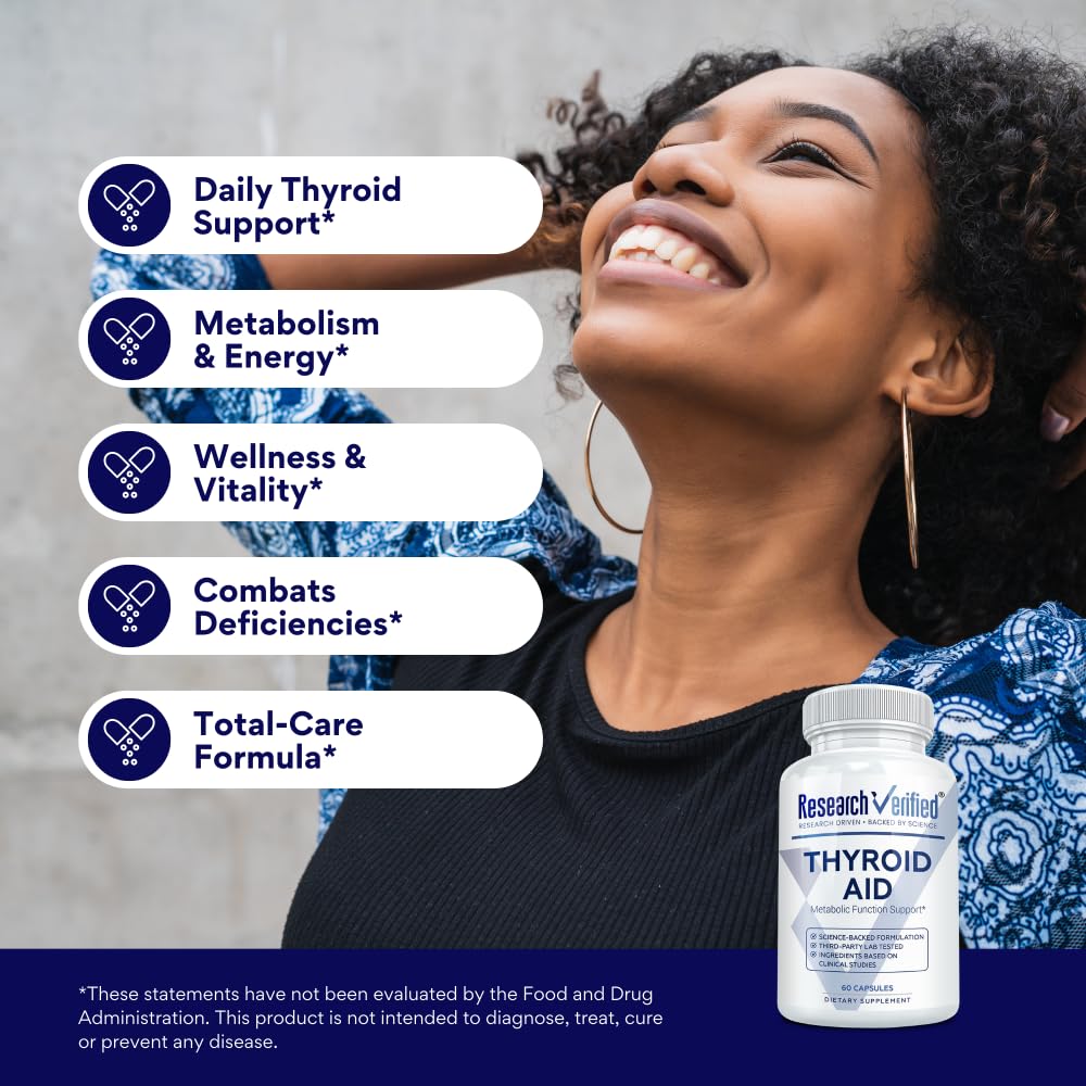Research Verified Thyroid Aid 60 Capsules