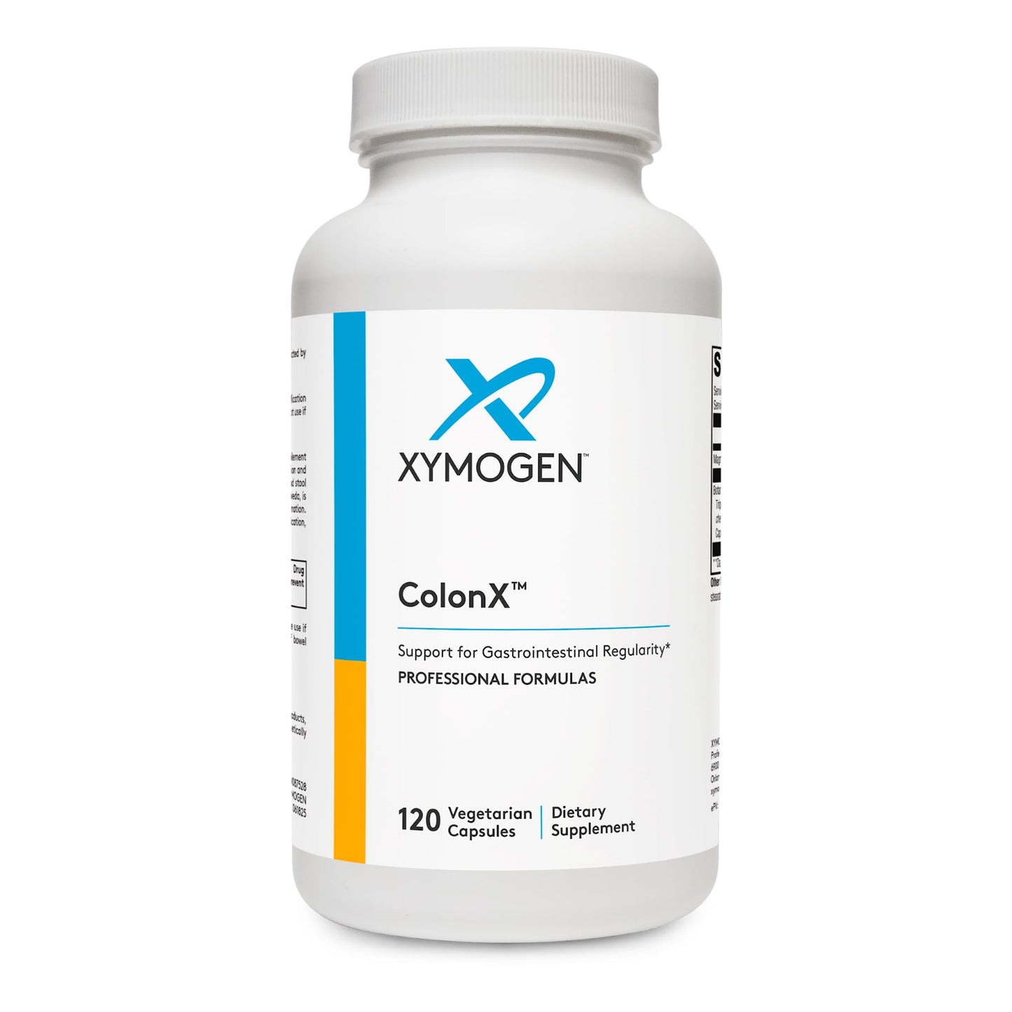 XYMOGEN ColonX Gastrointestinal & Bowel Regularity Support Capsule 120 Capsules