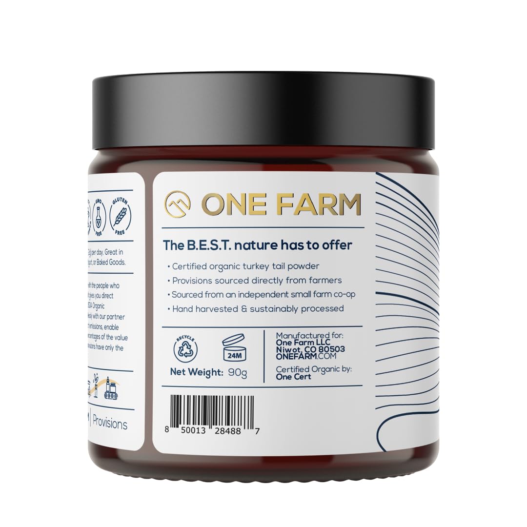 One Farm by WAAYB Organic Turkey Tail Mushroom Powder 80 oz
