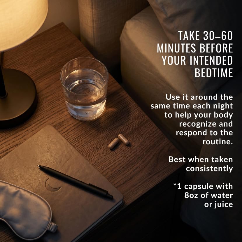 Organixx Clean Sleep 3D Melatonin Free, L-Theanine & GABA Capsule, 30 Count