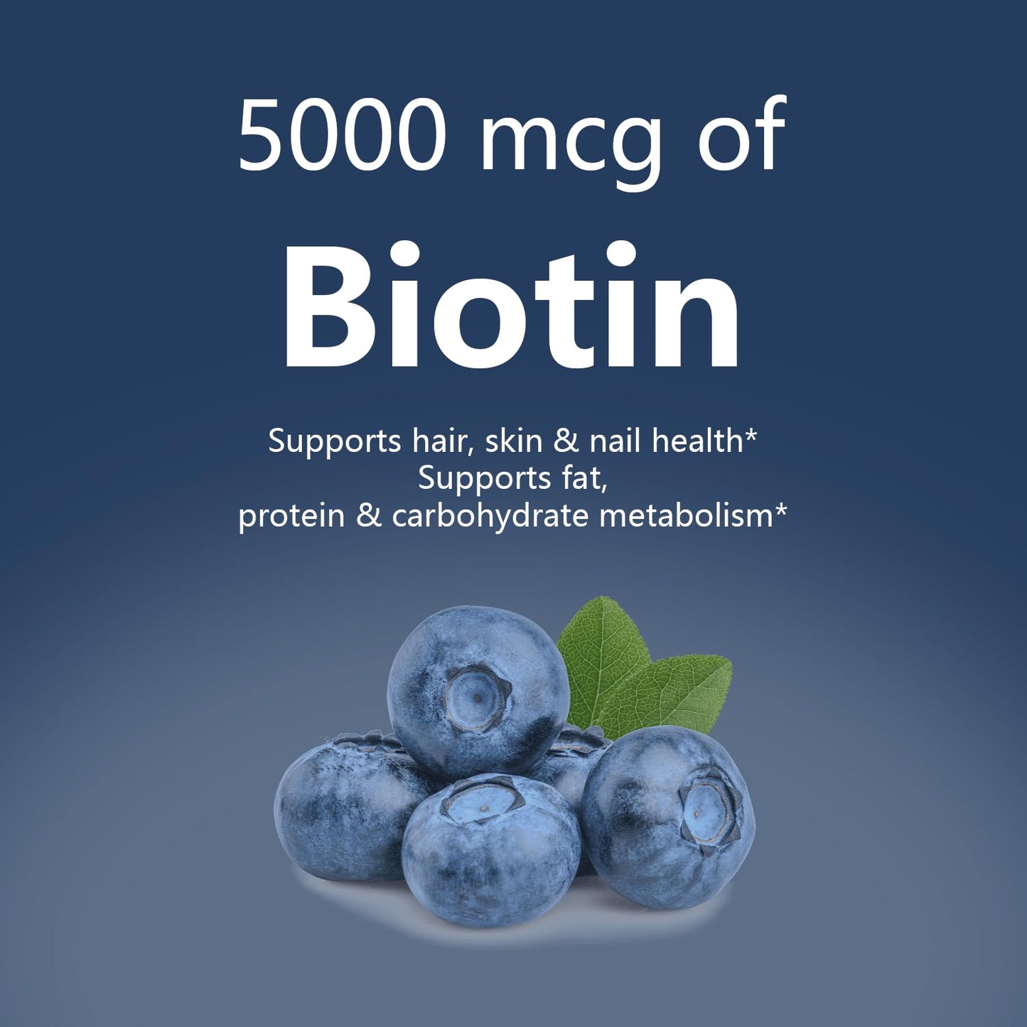 VitaCosmoX Biotin Gummies, 120 Count