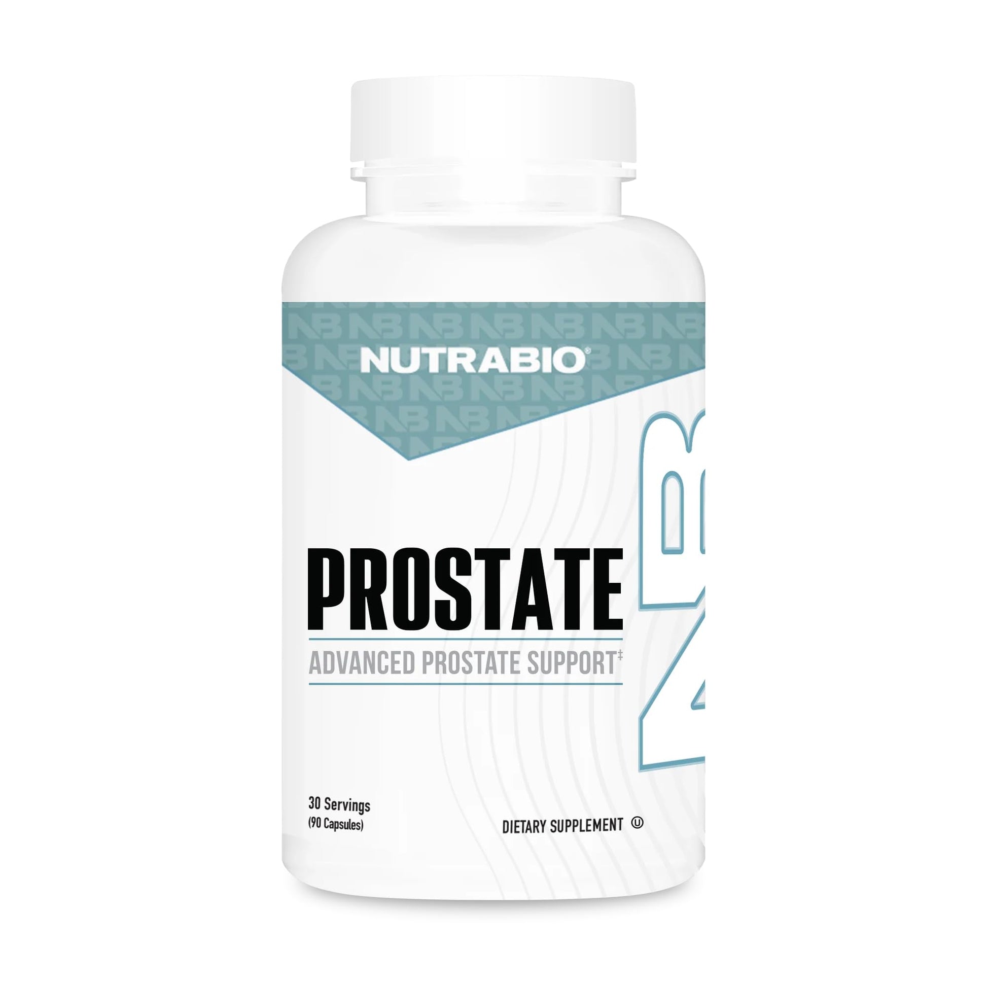 NutraBio Prostate Advanced Prostate Function Support Inflammation Defense and Antioxidant Support Capsules 90