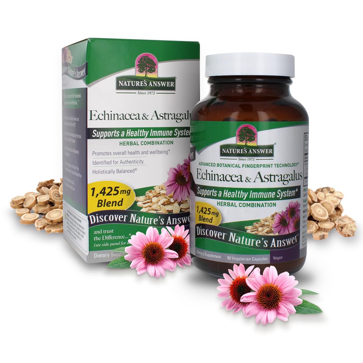 Nature's Answer Echinacea & Astragalus Powder 90 Count