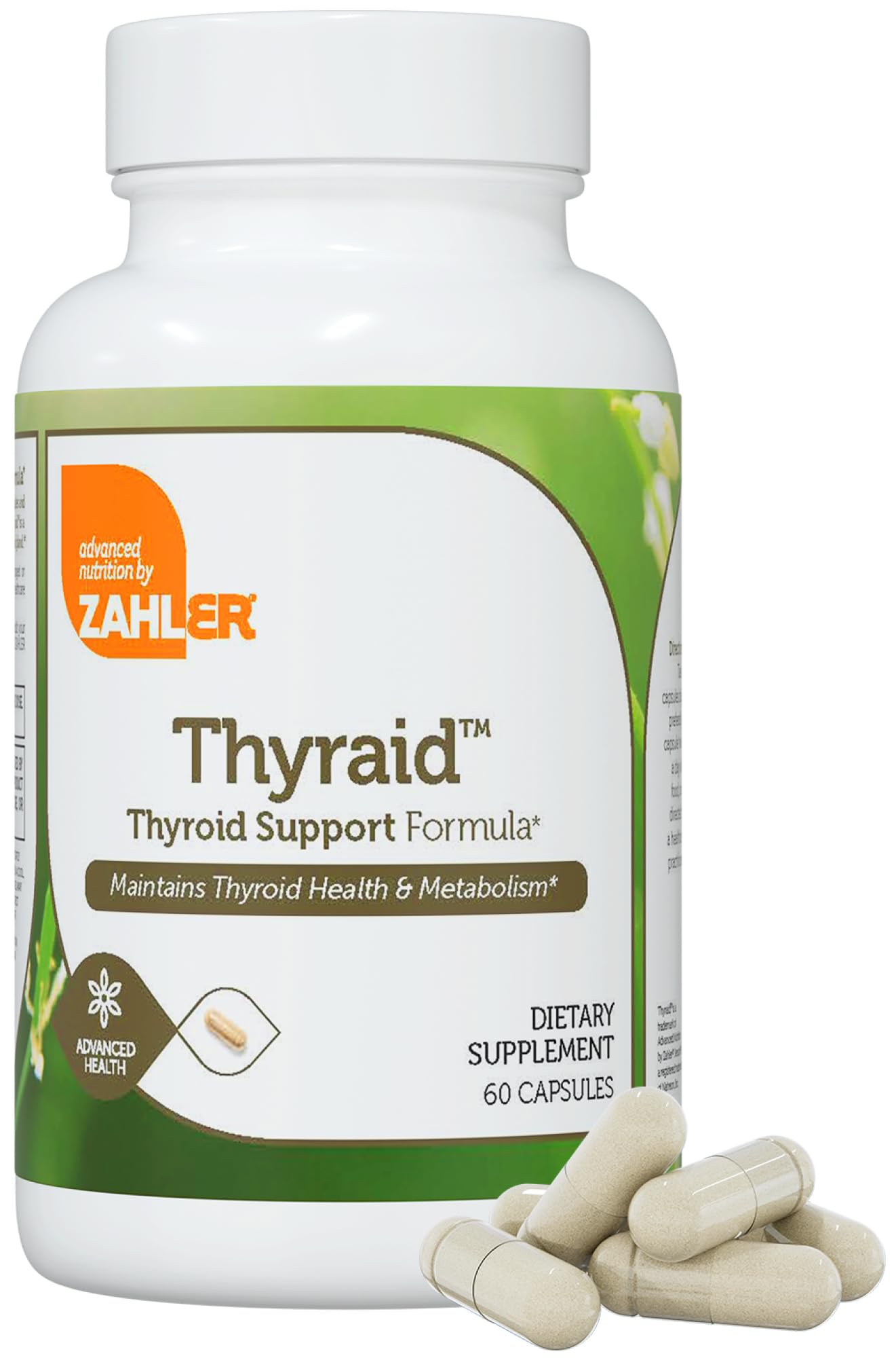 Zahler Thyraid Thyroid Support Complex Capsules, 60 Count