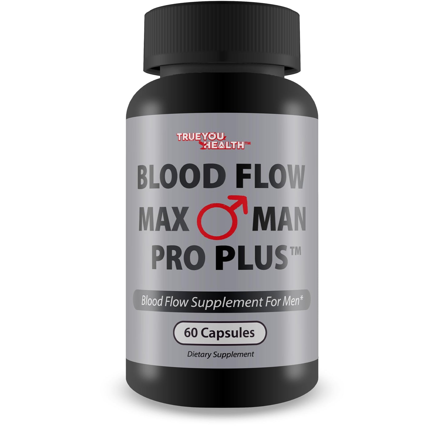 True You Health Blood Flow Max Man Pro Plus Capsules, 60 Count